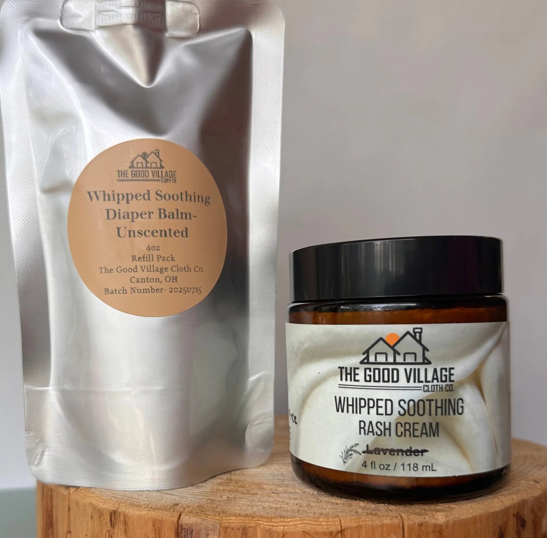 The Good Village Cloth Co. Whipped Soothing Diaper Cream - 