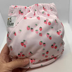 The Good Village Cloth Co. Newborn All - in - One Diaper | Berry Sweet - 