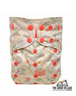 The Good Village Cloth Co. One Size Pocket Diaper - Haunted Hobbies - 