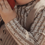 Lovely Littles The Knit Overall - Espresso - 