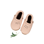 The Leather Mocc - Blush - Footwear, Brown, Slipper, Foot, Baby & Toddler Shoe | Everetts Place