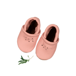 The Leather Mocc - Coral - Baby & Toddler Shoe, Pink, Slipper, Baby & Toddler Clothing, Foot | Everetts Place