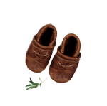 Lovely Littles The Leather Mocc - Oak - 