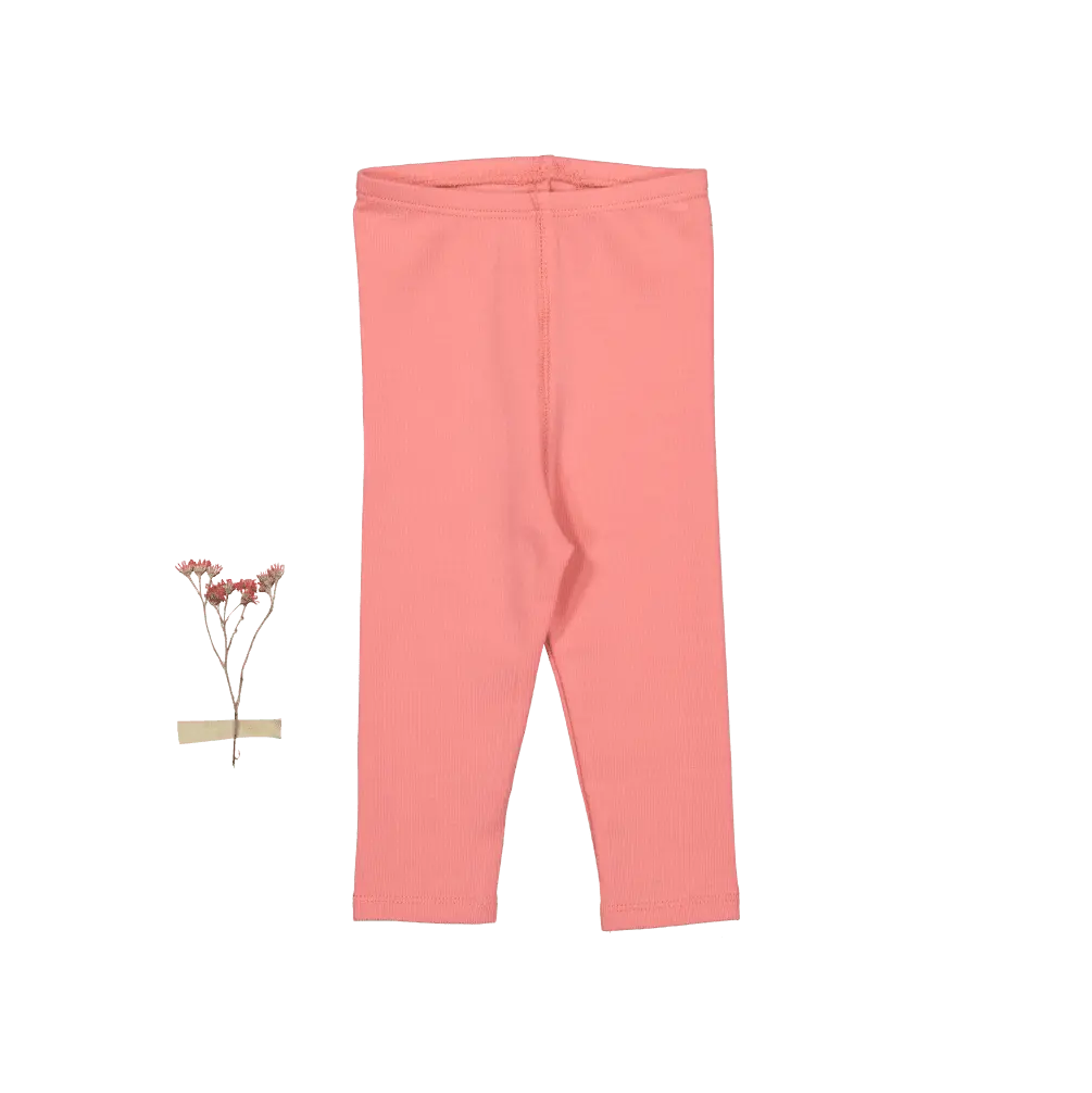 Lovely Littles The Legging - Coral - 