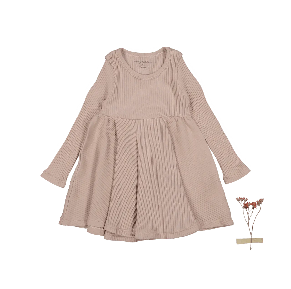 The Long Sleeve Dress - Mauve - Sleeve, Fashion, Textile, One-piece garment, Day Dress | Everetts Place