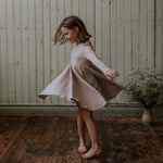 Lovely Littles The Long Sleeve Dress - Mauve - 