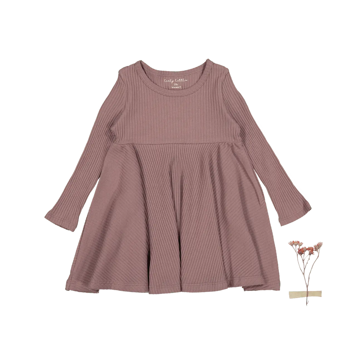 The Long Sleeve Dress - Mink - Sleeve, One-piece garment, Fashion, Textile, Day Dress | Everetts Place