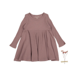 The Long Sleeve Dress - Mink - Sleeve, One-piece garment, Fashion, Textile, Day Dress | Everetts Place