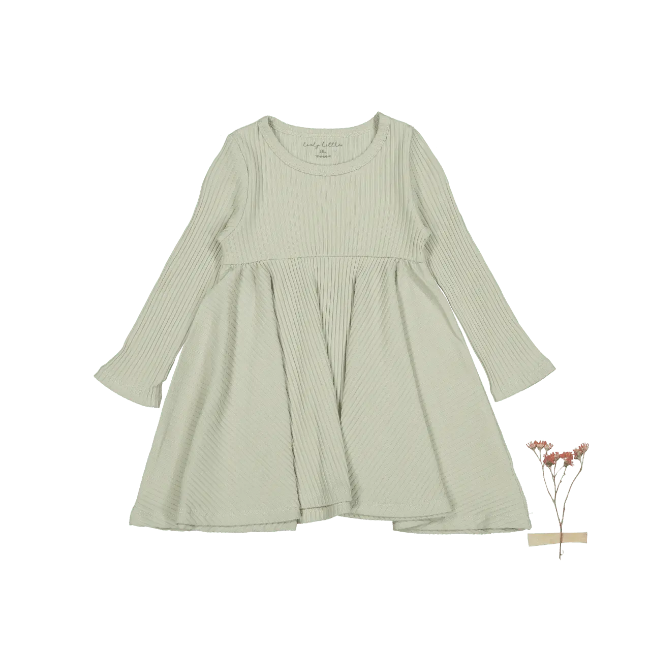 The Long Sleeve Dress - Mist - Sleeve, One-piece garment, Day Dress, Dress, Baby & Toddler Clothing | Everetts Place