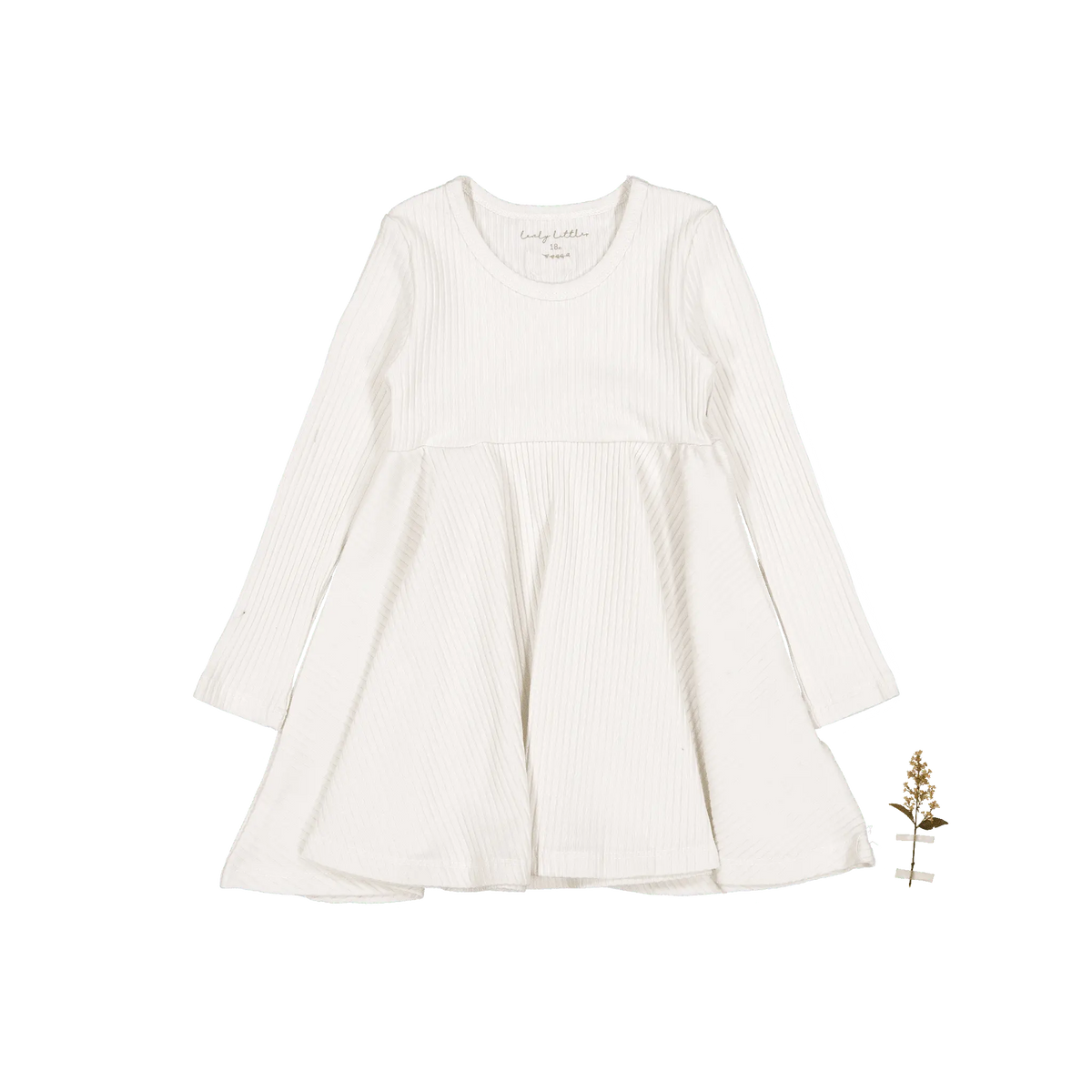 The Long Sleeve Dress - Pearl - Sleeve, White, Fashion, One-piece garment, Day Dress | Everetts Place