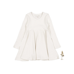 The Long Sleeve Dress - Pearl - Sleeve, White, Fashion, One-piece garment, Day Dress | Everetts Place