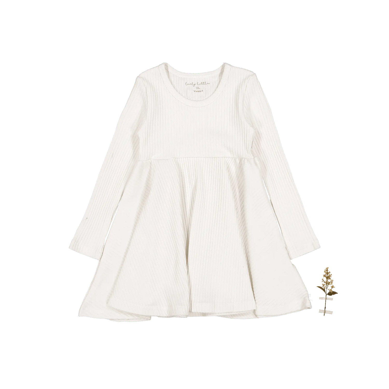 The Long Sleeve Dress - Pearl - Sleeve, White, Fashion, One-piece garment, Day Dress | Everetts Place