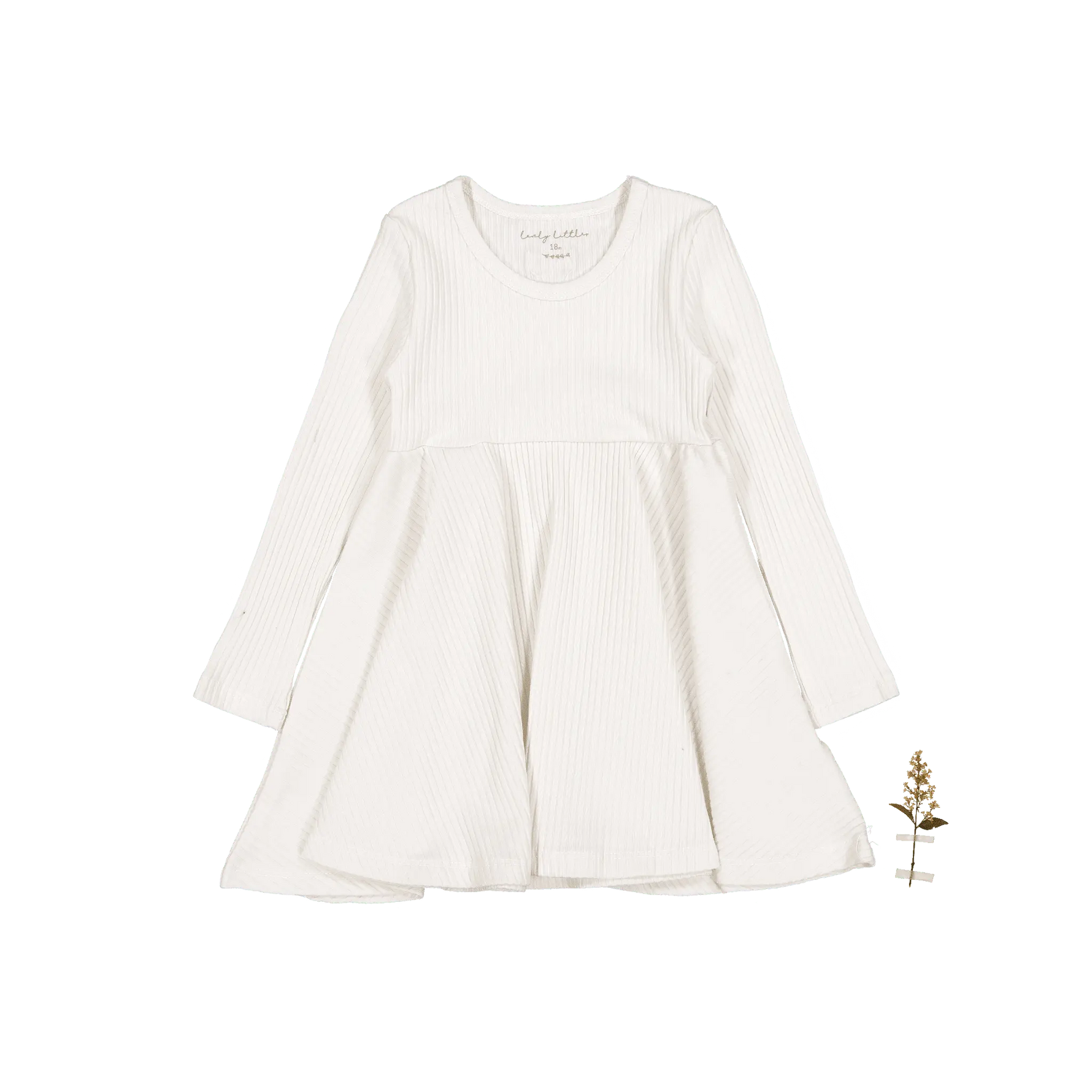 The Long Sleeve Dress - Pearl - Sleeve, White, Fashion, One-piece garment, Day Dress | Everetts Place