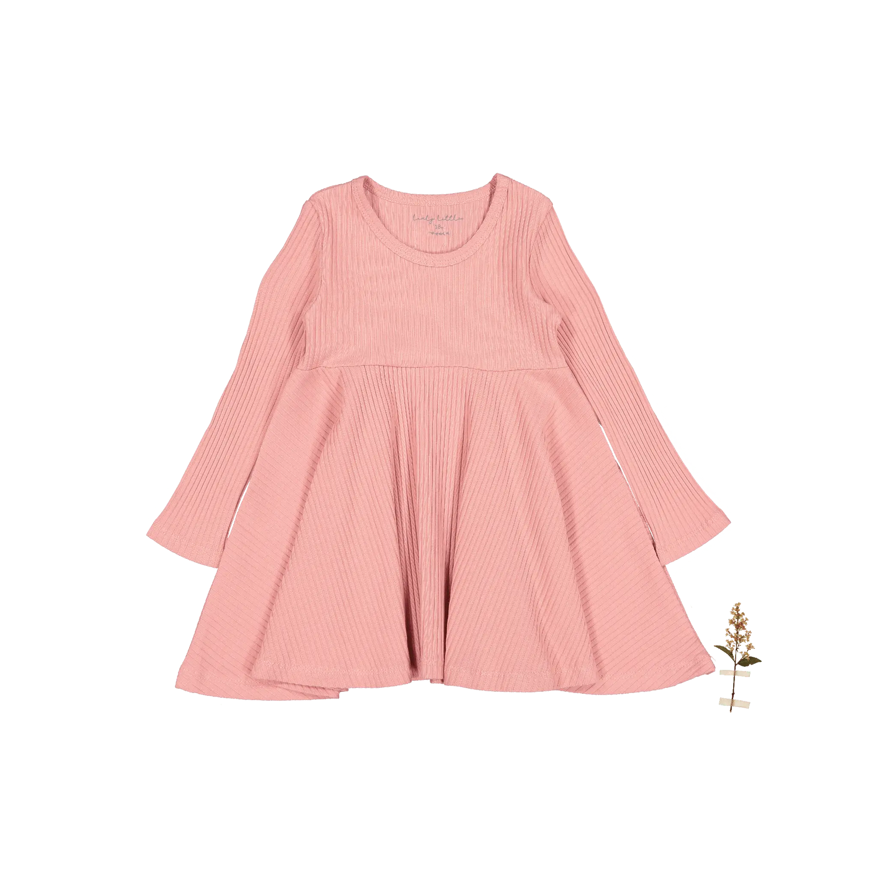 The Long Sleeve Dress - Rose - Sleeve, One-piece garment, Day Dress, Textile, Dress | Everetts Place
