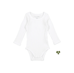 Lovely Littles The Long Sleeve Onesie - Bone - 