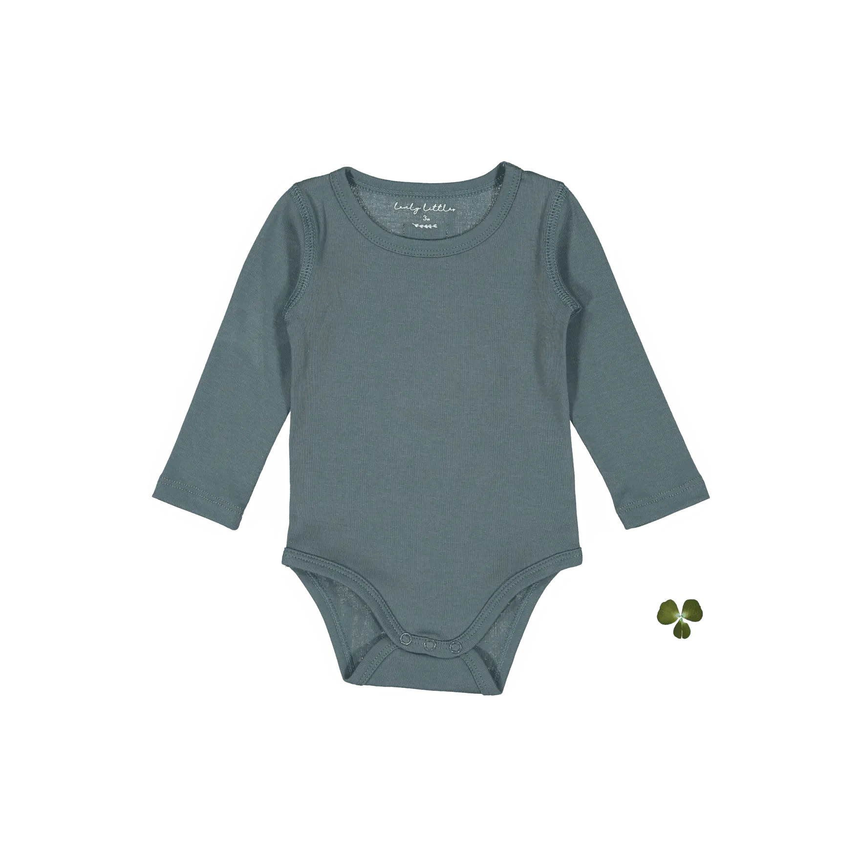 The Long Sleeve Onesie - Fern - Sleeve, Textile, Active Shirt, Grey, Long-sleeved T-shirt | Everetts Place