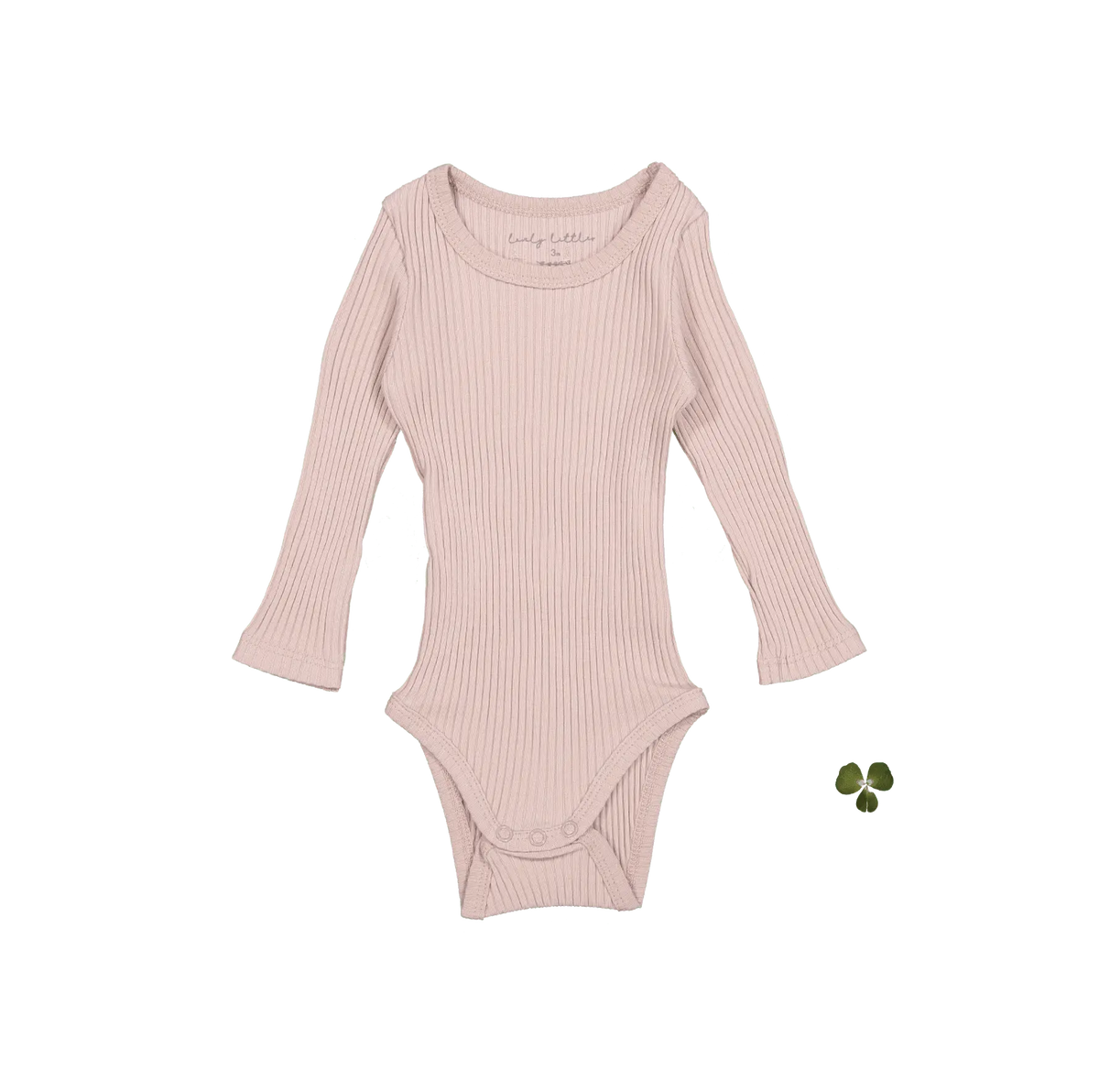 Lovely Littles The Long Sleeve Onesie - Mauve - 