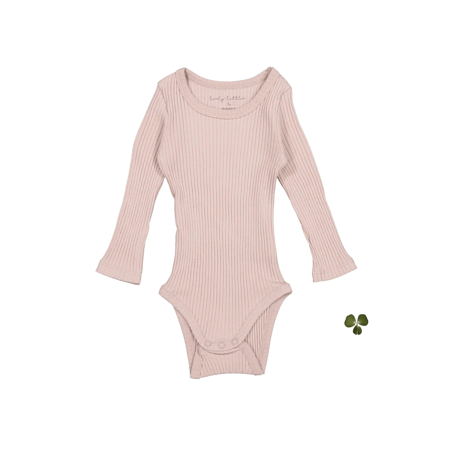Lovely Littles The Long Sleeve Onesie - Mauve - 