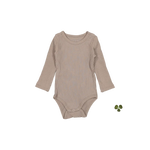 The Long Sleeve Onesie - Taupe - Sleeve, Baby & Toddler Clothing, One-piece garment, Woolen, Clothing | Everetts Place
