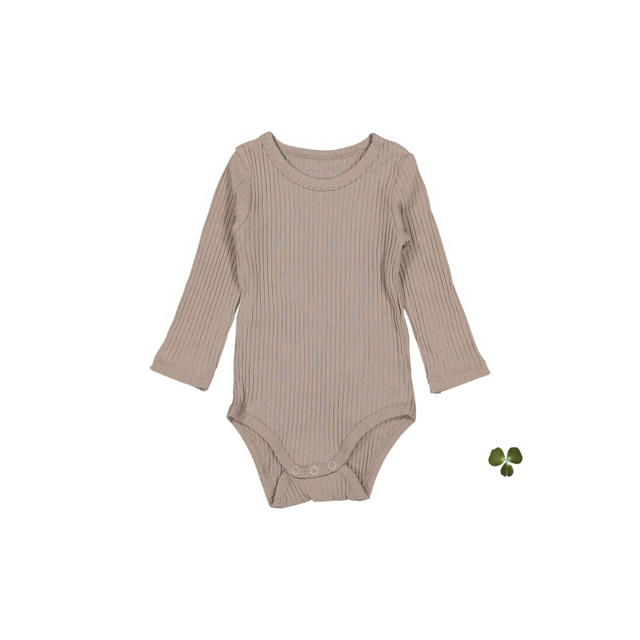 The Long Sleeve Onesie - Taupe - Sleeve, Baby & Toddler Clothing, One-piece garment, Woolen, Clothing | Everetts Place