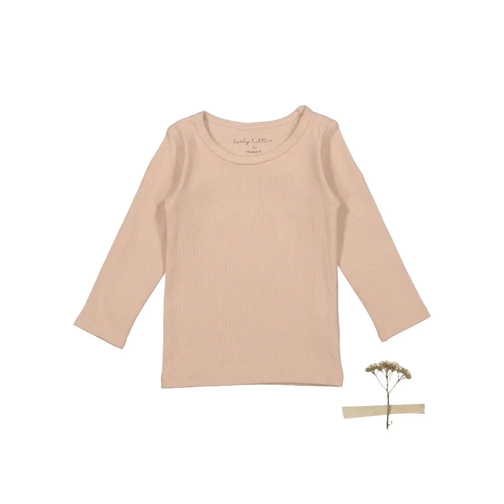 The Long Sleeve Tee - Blush - Sleeve, Long-sleeved T-shirt, Active Shirt, Sweater, Top | Everetts Place