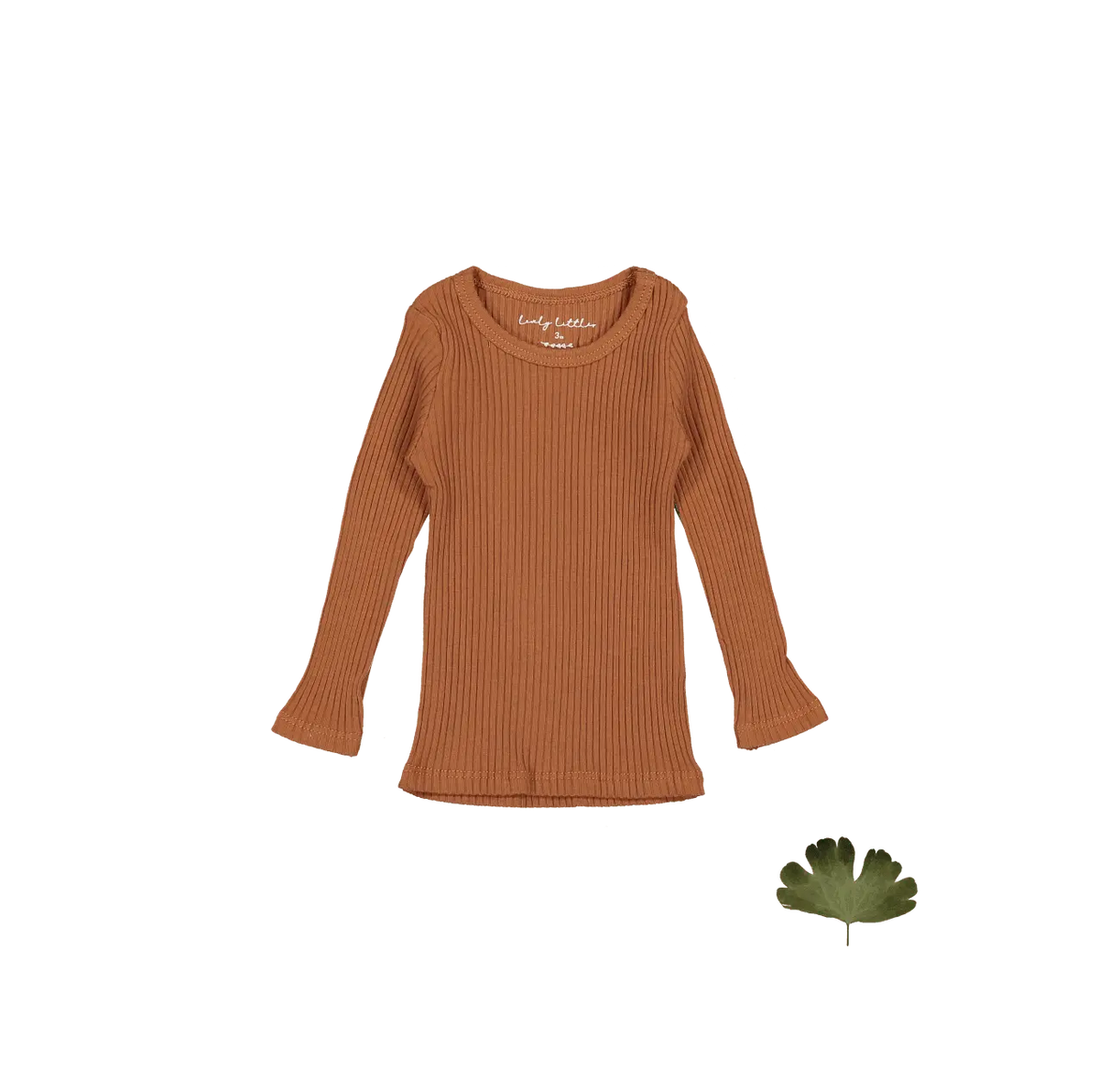 The Long Sleeve Tee - Caramel - Sleeve, Fashion, Textile, Brown, Long-sleeved T-shirt | Everetts Place