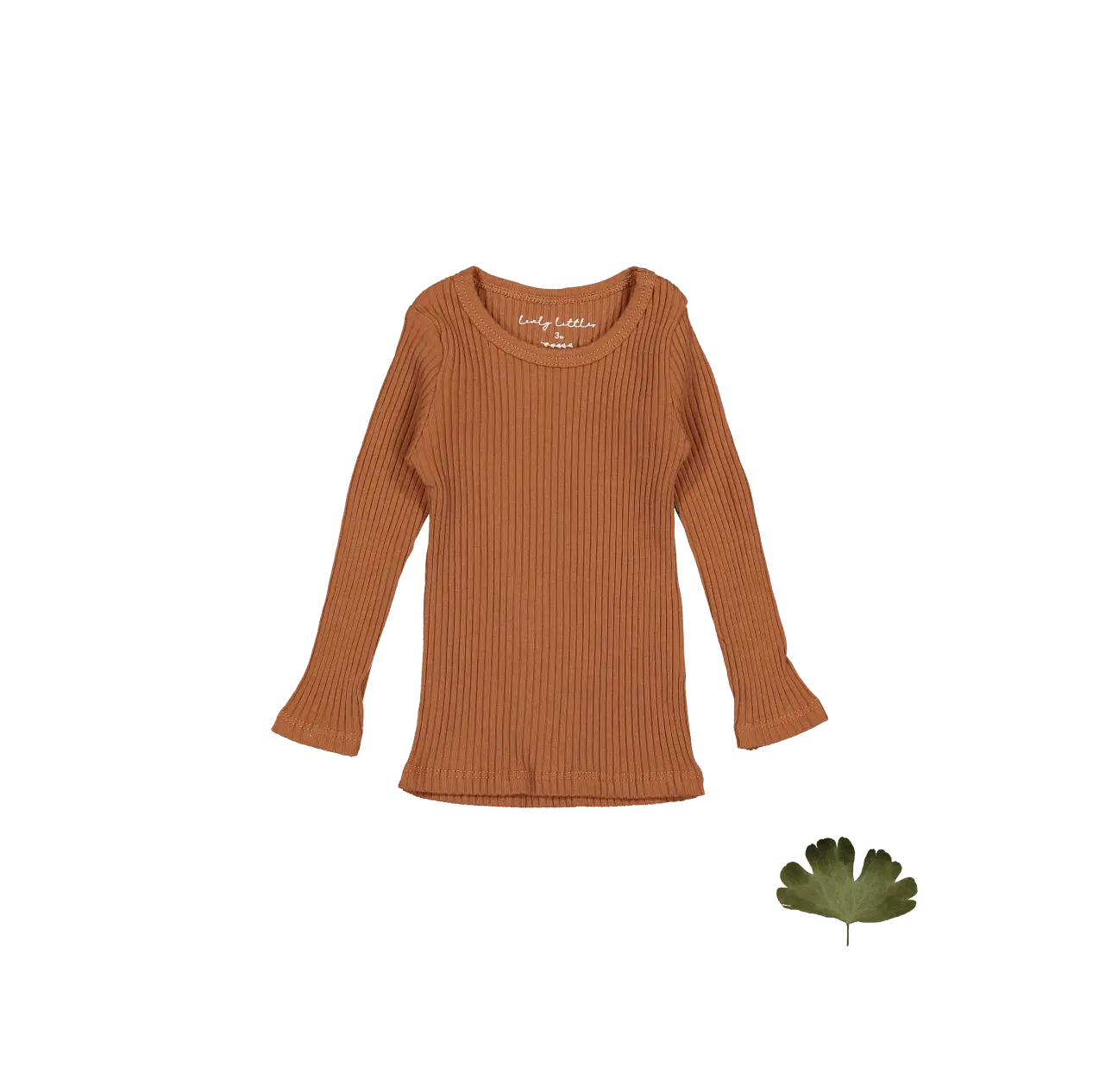 The Long Sleeve Tee - Caramel - Sleeve, Fashion, Textile, Brown, Long-sleeved T-shirt | Everetts Place