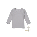The Long Sleeve Tee - Cloud - Sleeve, White, Active Shirt, Long-sleeved T-shirt, Top | Everetts Place