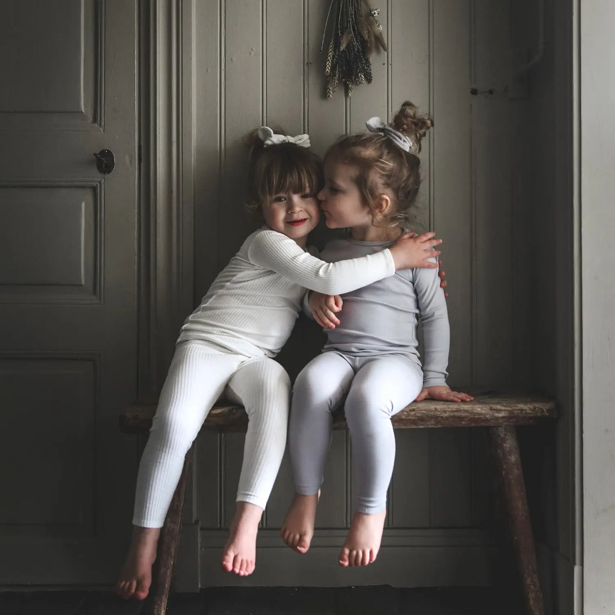 Lovely Littles The Long Sleeve Tee - Cloud - 