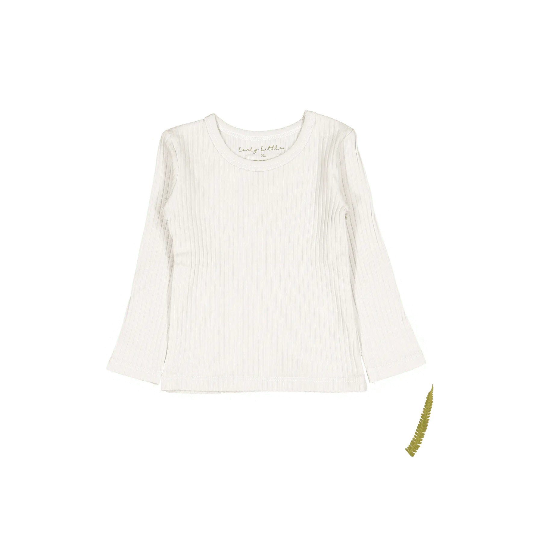 The Long Sleeve Tee - Cream - Sleeve, White, Textile, Fashion, Long-sleeved T-shirt | Everetts Place