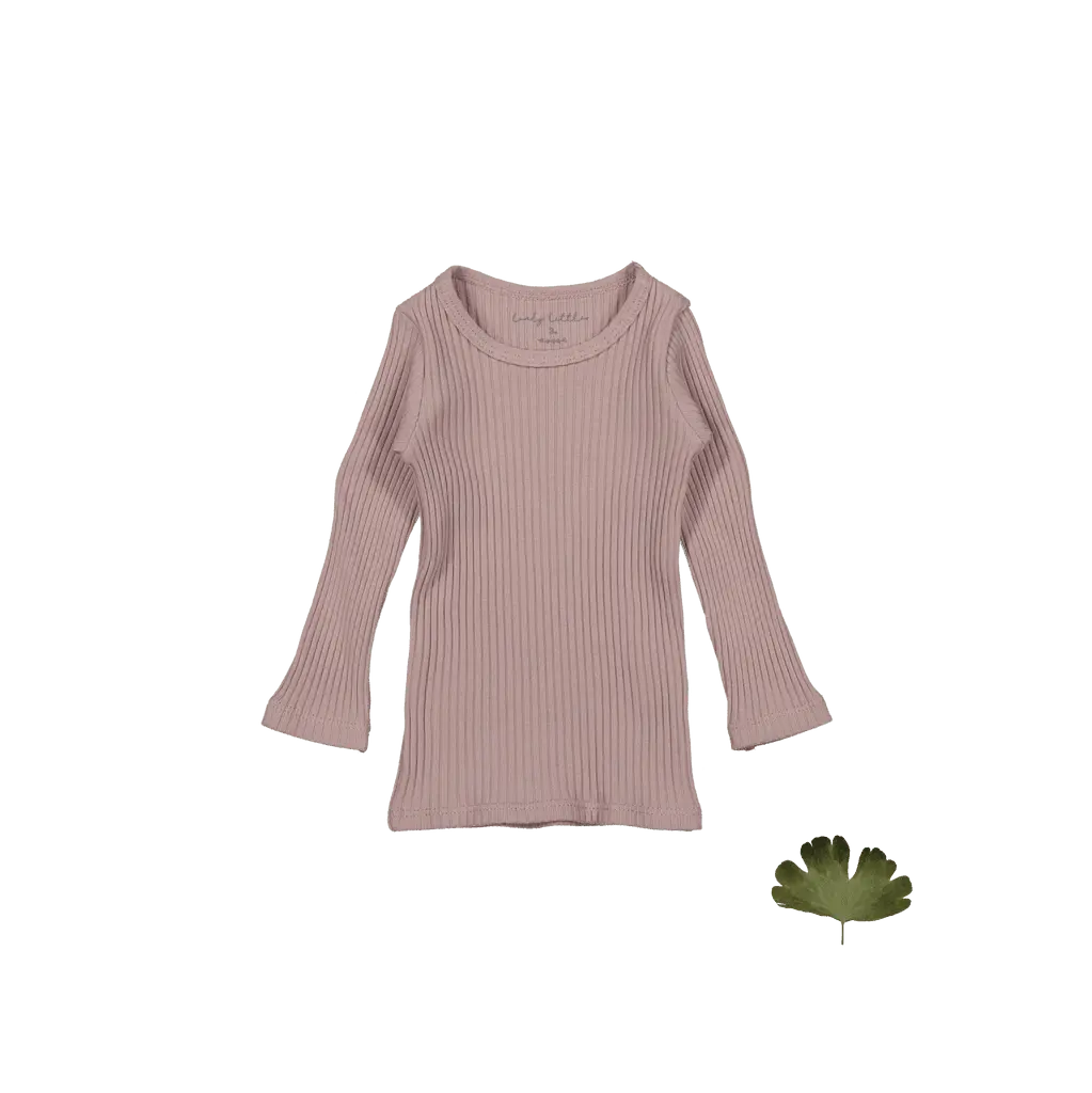 The Long Sleeve Tee - Mauve - Sleeve, Fashion, Textile, Long-sleeved T-shirt, Active Shirt | Everetts Place