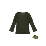 The Long Sleeve Tee - Moss - Sleeve, Fashion, Textile, Long-sleeved T-shirt, Grey | Everetts Place