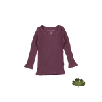 The Long Sleeve Tee - Mulberry - Sleeve, Fashion, Textile, Long-sleeved T-shirt, Pink | Everetts Place