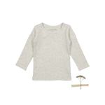 The Long Sleeve Tee - Oatmeal - Sleeve, White, Textile, Active Shirt, Long-sleeved T-shirt | Everetts Place