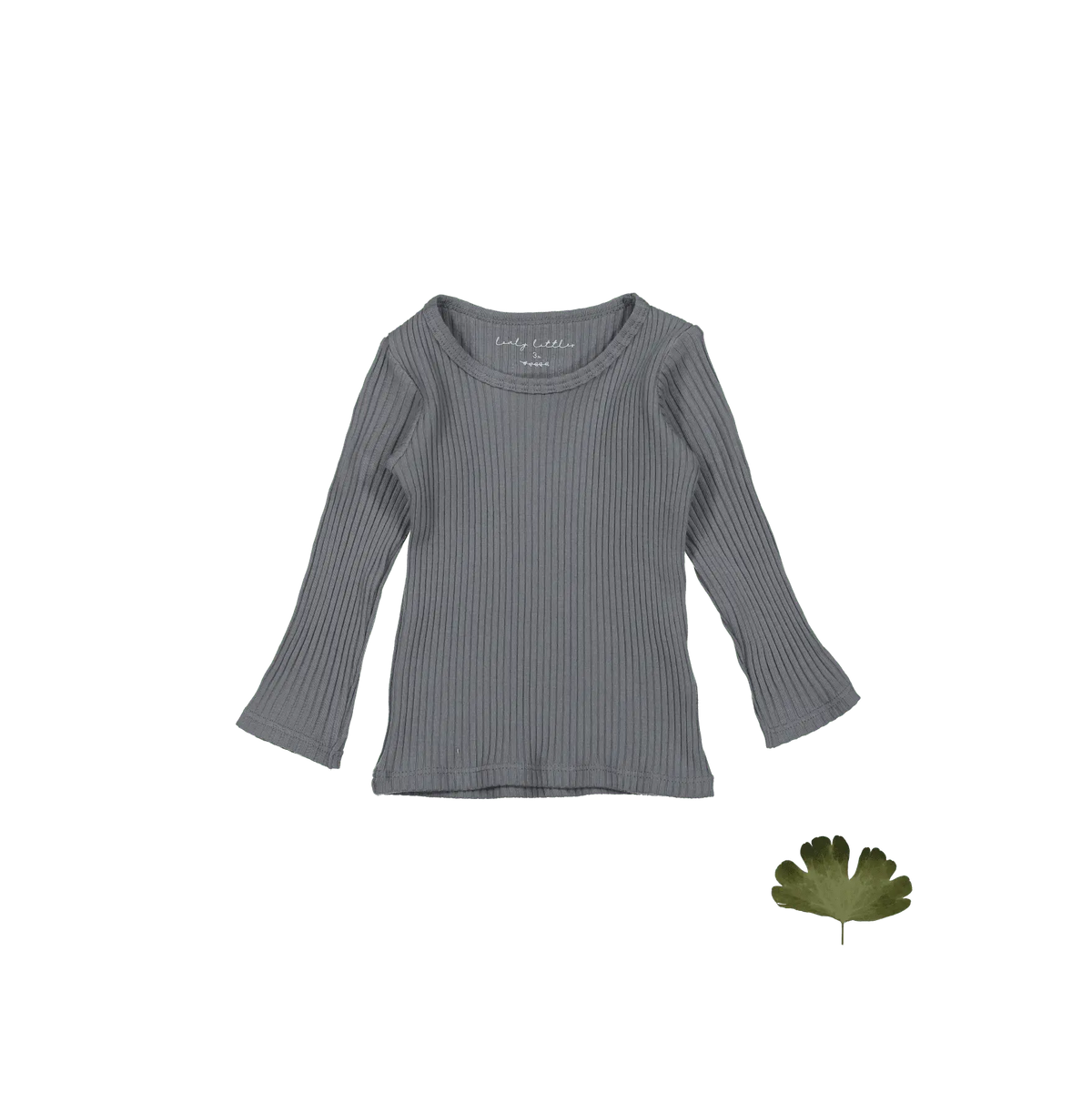 The Long Sleeve Tee - Slate - Sleeve, Fashion, Textile, Long-sleeved T-shirt, Grey | Everetts Place