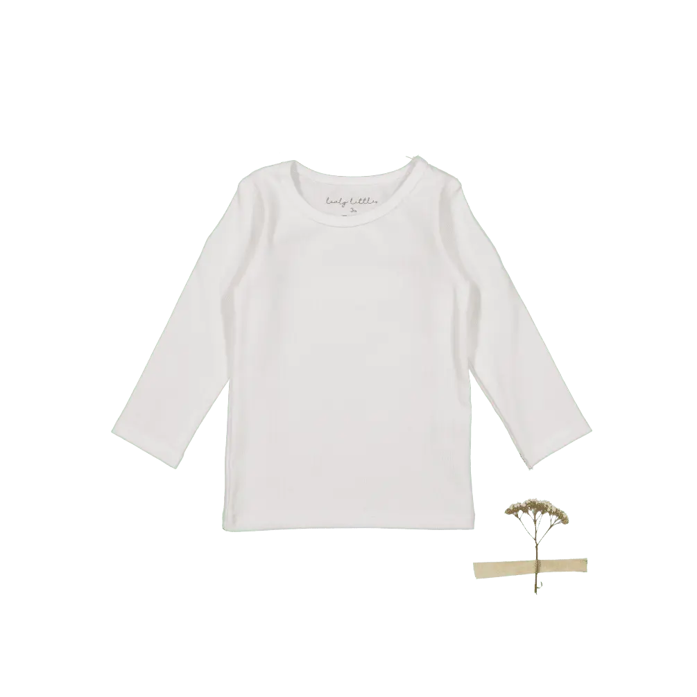 The Long Sleeve Tee - White - Sleeve, White, Long-sleeved T-shirt, Active Shirt, Child | Everetts Place