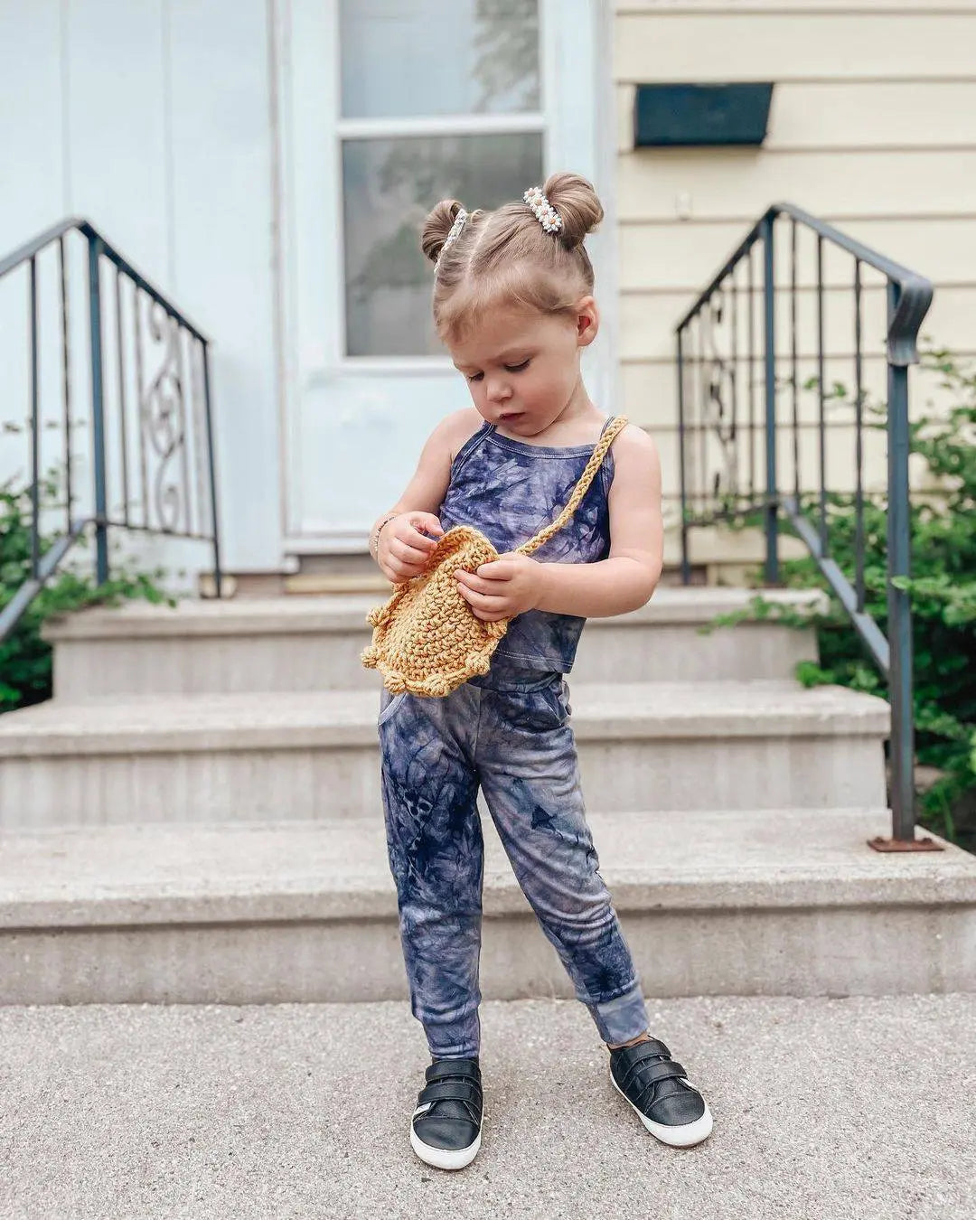 Little Love Bug Co. Stylish Low Top Sneakers with Double Velcro for Growing Kids - Apparel & Accessories > Shoes > Baby & Toddler Shoes > Baby & Toddler Sneakers Sneaker