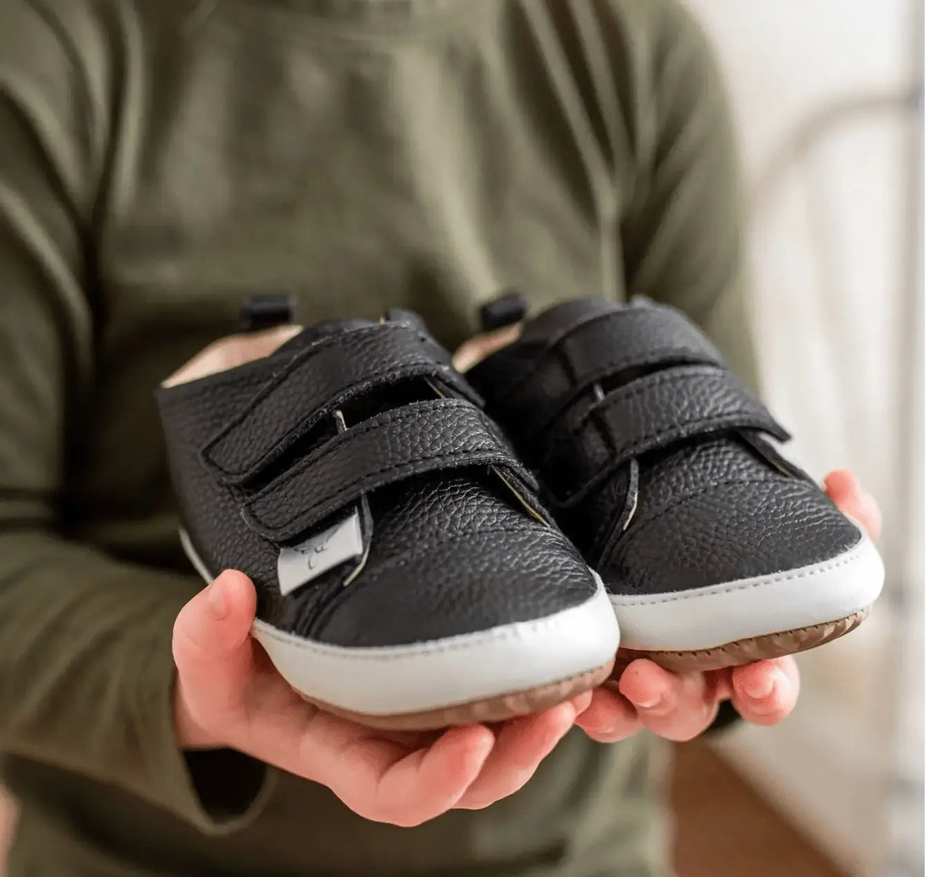 Little Love Bug Co. Stylish Low Top Sneakers with Double Velcro for Growing Kids - Apparel & Accessories > Shoes > Baby & Toddler Shoes > Baby & Toddler Sneakers Sneaker