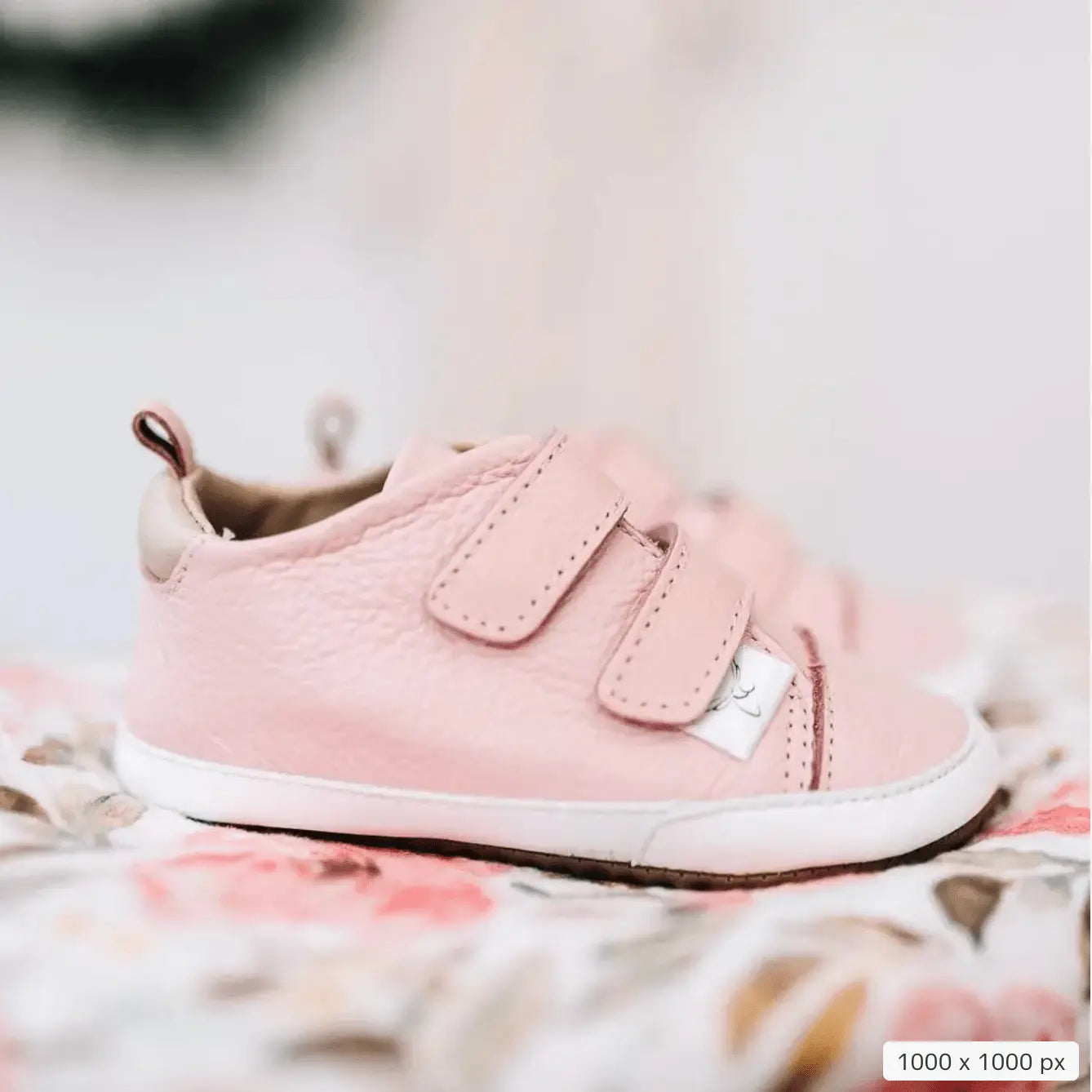 Little Love Bug Co. Stylish Low Top Sneakers with Double Velcro for Growing Kids - Apparel & Accessories > Shoes > Baby & Toddler Shoes > Baby & Toddler Sneakers Sneaker