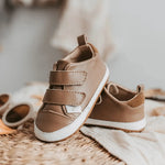 Little Love Bug Co. Stylish Low Top Sneakers with Double Velcro for Growing Kids - Apparel & Accessories > Shoes > Baby & Toddler Shoes > Baby & Toddler Sneakers Sneaker