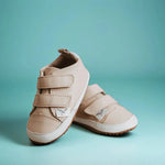 Little Love Bug Co. Stylish Low Top Sneakers with Double Velcro for Growing Kids - Apparel & Accessories > Shoes > Baby & Toddler Shoes > Baby & Toddler Sneakers Sneaker