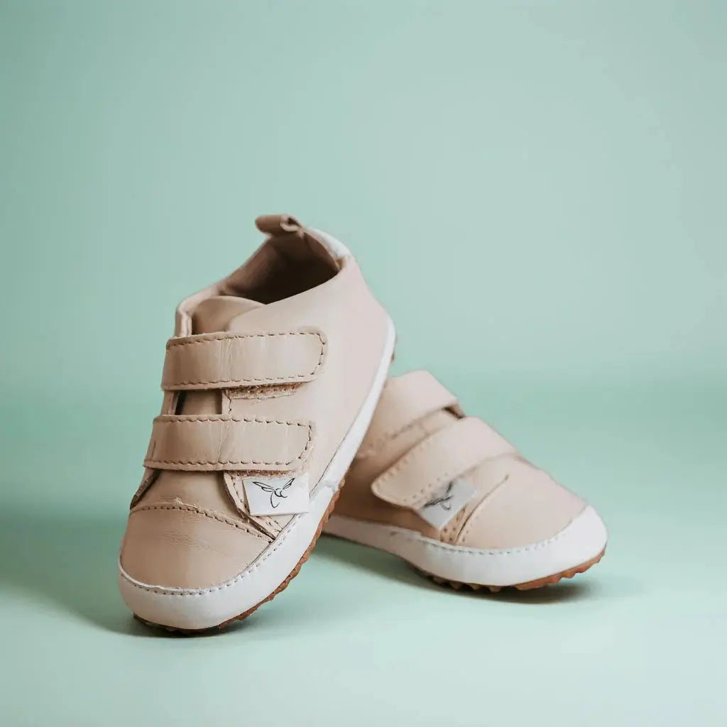 Little Love Bug Co. Stylish Low Top Sneakers with Double Velcro for Growing Kids - Apparel & Accessories > Shoes > Baby & Toddler Shoes > Baby & Toddler Sneakers Sneaker