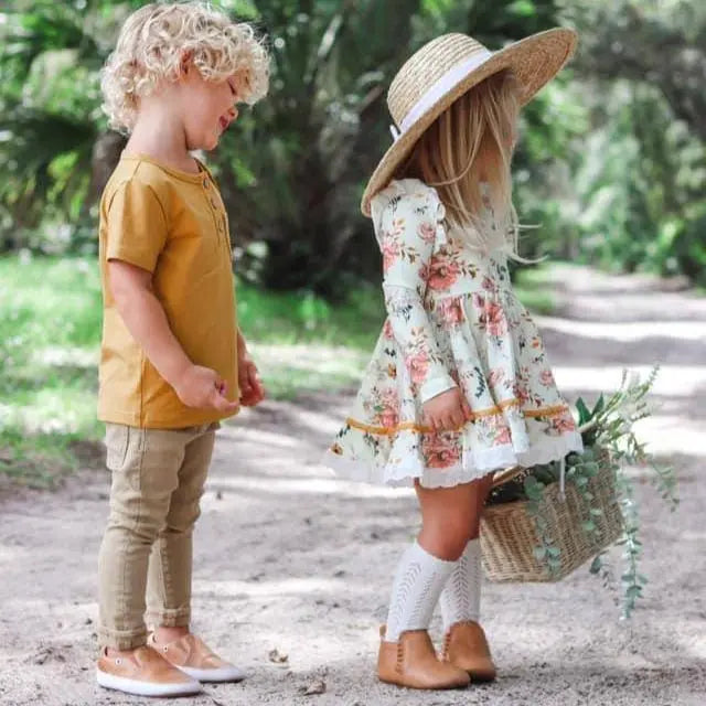 Little Love Bug Co. The Mila Barefoot Boots with Elastic Ruched Entrance for Comfortable Wear - Apparel & Accessories > Shoes > Baby & Toddler Shoes > Baby & Toddler Boots Boot