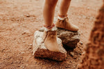 Little Love Bug Co. The Mila Barefoot Boots with Elastic Ruched Entrance for Comfortable Wear - Apparel & Accessories > Shoes > Baby & Toddler Shoes > Baby & Toddler Boots Boot