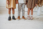 Little Love Bug Co. The Mila Barefoot Boots with Elastic Ruched Entrance for Comfortable Wear - Apparel & Accessories > Shoes > Baby & Toddler Shoes > Baby & Toddler Boots Boot