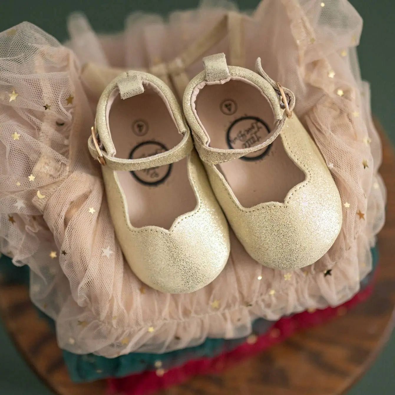 Little Love Bug Co. The Olivia - Montessori Approved Dress Shoes with Support - Apparel & Accessories > Shoes > Baby & Toddler Shoes > First Steps & Crawlers Dress