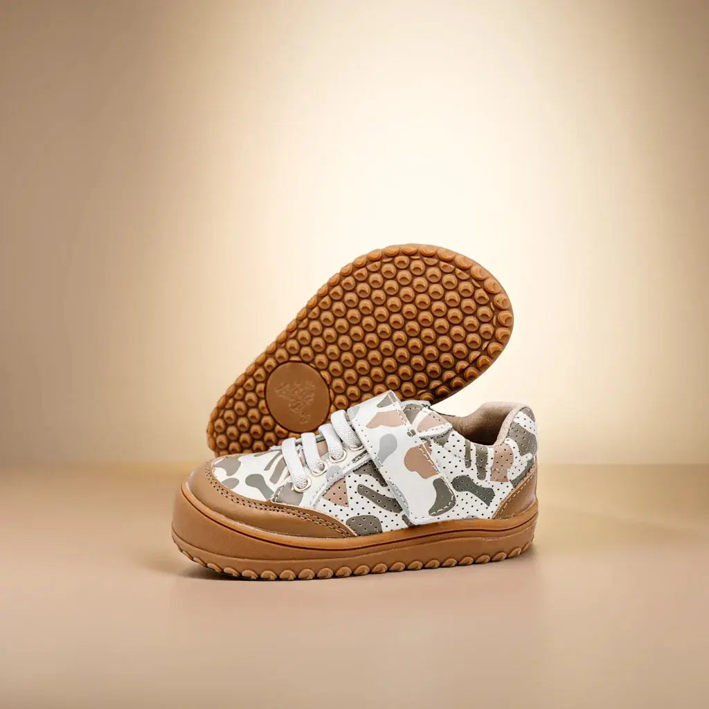 Little Love Bug Co. Play Perfect Patterned Low Top Shoes with Rubber-Capped Toe for Outdoor Adventures - Apparel & Accessories > Shoes > Baby & Toddler Shoes > Baby & Toddler Sneakers Sneaker