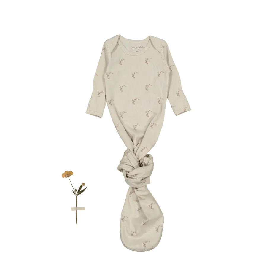 The Printed Baby Gown - Nola Pink - Sleeve, Baby & Toddler Clothing, Dress, Scarf | Everetts Place