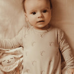 Lovely Littles The Printed Baby Gown - Nola Pink - 