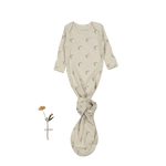 The Printed Baby Gown - Nola Blue - Sleeve, Baby & Toddler Clothing, Feather, Nightwear, One-piece garment | Everetts Place